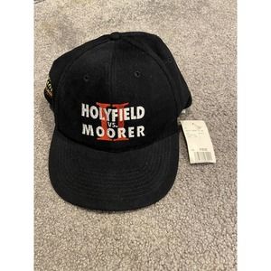 Vintage 1997 NEW Evander Holyfield Michael Moorer Snapback Las Vegas Mirage Hat